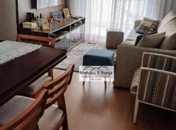 131d4a4b543868103f07f1dedc392534a400a897 · Apartamento com 3 dormitórios à venda, 75 m² por R$ 755.000,00 - Vila Augusta - Guarulhos/SP
