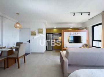 Apartamento · 39m² · 1 Quarto · 1 Vaga · Apartamento Mobiliado Studio de 39,34m² - Setor Marista - Andar Alto