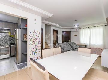 Casa de 4 quartos, Curitiba · Sobrado de condomínio 165m² Xaxim — 4 Dorm. (2 Suítes), Ático c/ Lareira,Churrasqueira teto Retrátil
