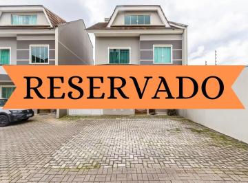 Casa de 4 quartos, Curitiba · Sobrado de condomínio 165m² Xaxim — 4 Dorm. (2 Suítes), Ático c/ Lareira,Churrasqueira teto Retrátil