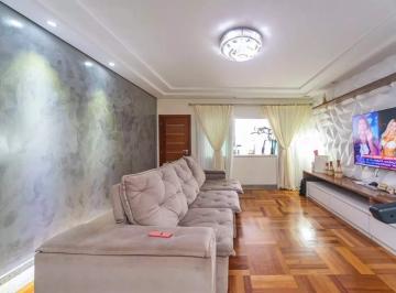 Casa · 164m² · 3 Quartos · 4 Vagas · Sobrado Residencial com 3 suítes, 4 vagas e mobília em Vila Scarpelli, Santo André — Financia