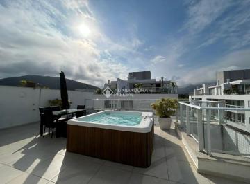 Apartamento · 163m² · 2 Quartos · 2 Vagas · Cobertura mobiliada com jacuzzi no Campeche - prédio novo e excelente localização