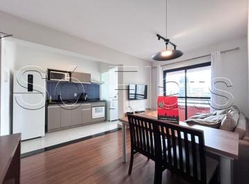 Apartamento · 53m² · 2 Quartos · 1 Vaga · Apartamento à venda no Brooklin | Flat Mercure Berrini mobiliado 53m² com vaga