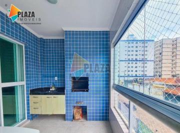 Apartamento · 84m² · 2 Quartos · 1 Vaga · Apartamento para alugar, 84 m² por R$ 3.800,00/mês - Vila Guilhermina - Praia Grande/SP