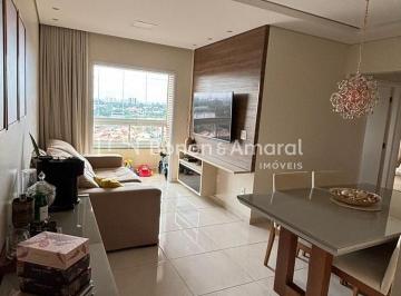 Apartamento · 61m² · 2 Quartos · 2 Vagas · Apartamento à venda com 61m2, condomínio completo em Paulínia