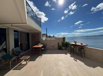Casa · 204m² · 3 Quartos · 3 Vagas · Casa pé na areia à venda na Praia de Fora - Palhoça/SC | Frente mar com acesso direto à praia