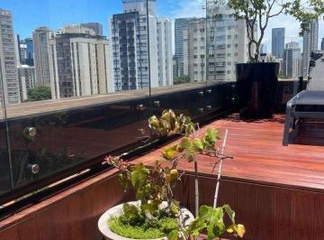 Apartamento · 110m² · 3 Quartos · 1 Vaga · Cobertura, Cidade Monções - São Paulo