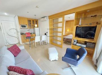 Apartamento · 42m² · 1 Quarto · 1 Vaga · New Life Itaim, flat com excelente localização disponível para locação com 1 dormitório e 1 vaga.