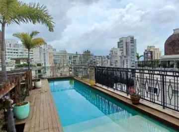 Apartamento · 600m² · 5 Quartos · 5 Vagas · Cobertura em Perdizes com 5 suítes, 7 banheiros, 3 salas, 7 vagas, copa e cozinha, piscina e sauna.