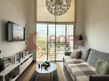 Apartamento · 73m² · 2 Quartos · 2 Vagas · Apartamento para alugar no Brooklin - 73m² com pé direito duplo e vista livre
