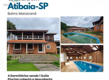 Rural · 4 Quartos · 3 Vagas · Chácara com 4 quartos, Jardim Maracanã, Atibaia - R$ 650 mil, Cod: 5213