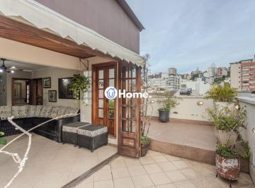 Apartamento · 170m² · 3 Quartos · 1 Vaga · Cobertura no Menino Deus de 3 dormitórios e vaga