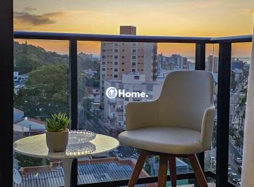 Apartamento · 43m² · 1 Quarto · 1 Vaga · Apartamento completamente mobiliado e decorado, sacada, churrasqueira e vaga, co