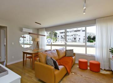 Apartamento · 54m² · 1 Quarto · 1 Vaga · Apartamento 1 dormitório, 54 metros privativos semi mobiliado, elevadores
