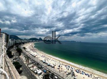 Apartamento · 263m² · 2 Quartos · 4 Vagas · EDK VENDE - COPACABANA - COBERTURA DUPLEX FRONTAL MAR - RJ