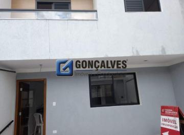 Casa · 96m² · 2 Quartos · 3 Vagas · Sobrado Residencial à Venda em Parque Erasmo Assunção, Santo André – 2 suítes, 3 vagas