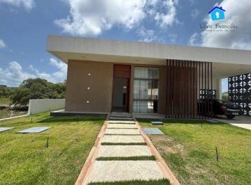 f0cd3613ba225106b1a93f0df471fc6744ef3185 · Casa térrea nova, 3 suítes em condomínio fechado