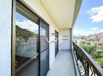 077af35f8833e924352fc7325c2c2f0aa8a13ce8 · Apartamento com 3 dormitórios à venda, 106 m² por R$ 850.000,00 - Várzea - Teresópolis/RJ