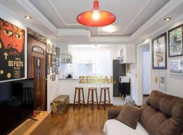18c5828eb99fc1378b8a28bb3de799cab3974cf2 · Apartamento com 2 dormitórios à venda, 50 m² por R$ 320.000,00 - Vila Mussolini - São Bernardo do Ca