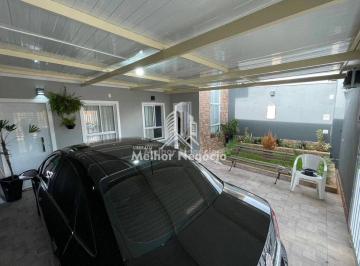 Casa · 149m² · 3 Quartos · 2 Vagas · Casa à venda 3 dormitórios (1 suíte), no bairro Residencial Cittá di Salerno em Campinas, SP CA2391 