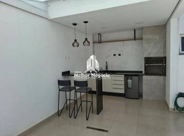 Casa · 112m² · 3 Quartos · 4 Vagas · Casa à venda 03 dormitórios (sendo01 suíte), no Condomínio Villagio Vista Real em Paulínia-SP