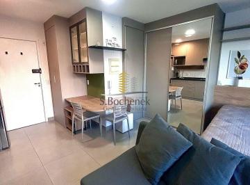 Apartamento · 29m² · 1 Quarto · Excelente STUDIO mobiliado locação Ed. Sole Feel Free - 29m²