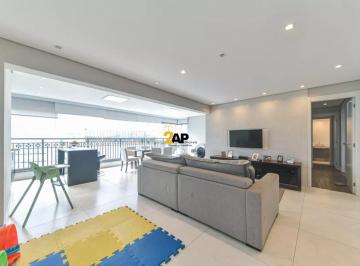 Apartamento · 137m² · 3 Quartos · 3 Vagas · Apartamento com 137m² mobiliado para venda na Chácara Santo Antônio, 3 Vagas