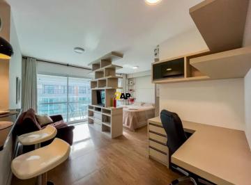 Apartamento · 48m² · 1 Quarto · 1 Vaga · Apartamento mobiliado para locação no Brooklin 1 quarto, 1 banheiro, 1 vaga de garagem, 48,00m² de á