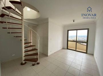 Apartamento · 144m² · 3 Quartos · 2 Vagas · Jd. Satélite - Cobertura de 144m², 3 Dorm, 2 Suítes, Varanda e Área Gourmet