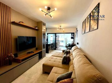Apartamento · 84m² · 2 Quartos · 2 Vagas · Vila Adyana - Apartamento em Andar Alto, 84m², 2 Dormitórios, Suíte e Varanda Gourmet