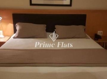 Apartamento · 28m² · 1 Quarto · 1 Vaga · Flat disponível para venda no Hotel Bienal Suítes, com 28m², 1 dormitório e 1 vaga