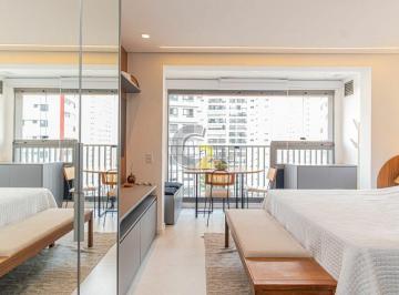 Apartamento · 27m² · 1 Quarto · 1 Vaga · Apartamento Studio ,locação, Brooklin, 1 quarto, 1 vaga