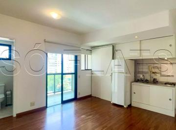 Apartamento · 49m² · 1 Quarto · 1 Vaga · Apartamento 49m² à venda em Pinheiros com varanda e vaga no São Paulo Fashion Hall