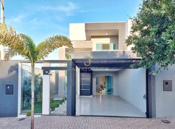 Casa · 127m² · 3 Quartos · 3 Vagas · Sobrado Moderno com 3 Suítes