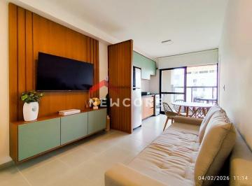 Apartamento · 62m² · 1 Quarto · 1 Vaga · Studio em Rua Dourado - Toninhas - Ubatuba/SP