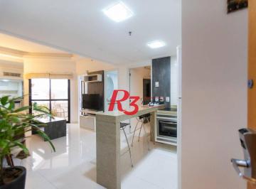 ff6ab3bbbc8fe58314b0ae4841e6b8bca6640d64 · Flat para alugar, 60 m² por R$ 7.000,02/mês - Boqueirão - Santos/SP