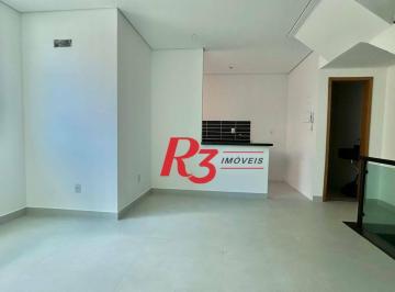 28ec73cd127f005b2a6ec8a23b422ab146366545 · Casa com 2 dormitórios à venda, 90 m² por R$ 720.000,00 - Campo Grande - Santos/SP