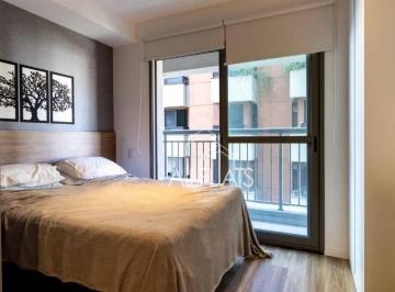 Quarto · Apartamento com 1 quarto à venda, 20 m² com varanda - Moema - São Paulo/SP