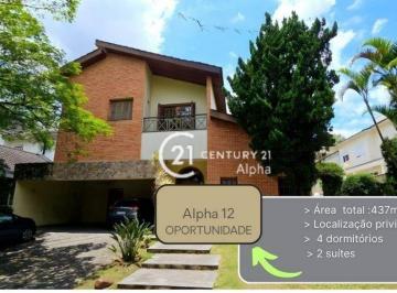 d64e1fa970050d00f8633c7da194fb9941113e0f · Casa com 4 dormitórios à venda, 437 m² por R$ 3.000.000,00 - Residencial Doze (Alphaville) - Santana