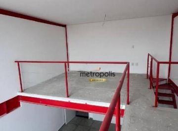 Mezanino · Apartamento com 1 dormitório à venda, 52 m² por R$ 390.000,00 - Vila São Pedro - Santo André/SP