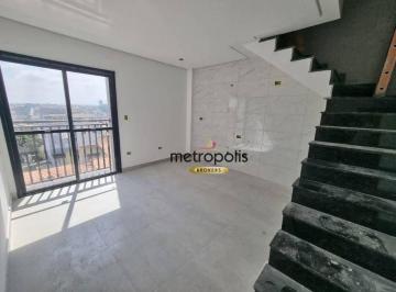 Sala / Cozinha · Cobertura com 2 dormitórios à venda, 86 m² por R$ 470.000,00 - Parque Oratório - Santo André/SP