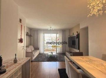 Sala · Apartamento com 3 dormitórios à venda, 97 m² por R$ 780.000,00 - Vila Baeta Neves - São Bernardo do