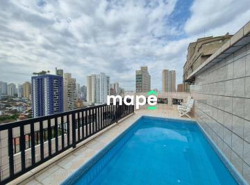 842b235d945a138ad57b21f9f96fa6029cd061e4 · Cobertura à venda, 198 m² por R$ 1.950.000,00 - Embaré - Santos/SP