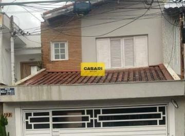 Casa · 162m² · 3 Quartos · 2 Vagas · Sobrado à Venda com 3 Dormitórios, Edícula e 2 Vagas – Nova Petrópolis | São Bernardo do Campo