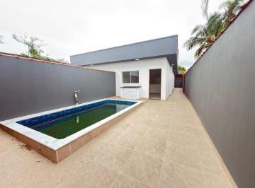 Casa · 2 Quartos · 2 Vagas · CASA COM 2 DORMITÓRIOS E PISCINA - JD LUIZA MAR MIRIM - ITANHAÉM/SP