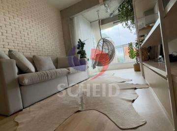 Apartamento · 72m² · 3 Quartos · 1 Vaga · Apartamento para locação, 72 m², 3 dormitórios, 1 suíte, 1 vaga, mobiliado (Chácara Sto. Antônio)