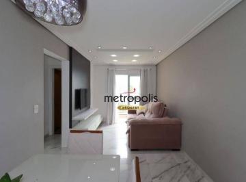 Sala · Apartamento à venda, 72 m² por R$ 470.000,00 - Vila Príncipe de Gales - Santo André/SP
