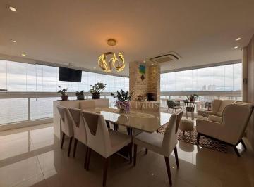 Varanda Gourmet · Apartamento VISTA MAR com 4 suítes à venda, 200 m² por R$ 3.500.000 - Canto do Forte - Praia Grande/