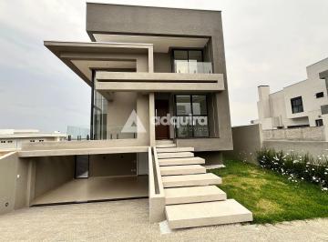 Casa · 208m² · 3 Quartos · 4 Vagas · Casa em Jardim Carvalho, Ponta Grossa/PR de 208m² 3 quartos à venda por R$ 1.590.000,00