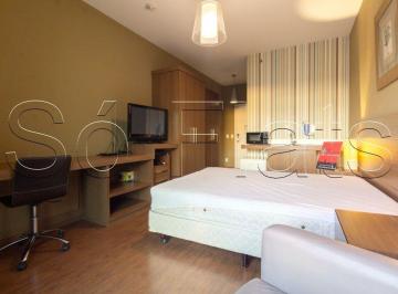 Apartamento · 26m² · 1 Quarto · 1 Vaga · Flat em Indianópolis, São Paulo/SP de 26m² 1 quartos para locação R$ 2.282,00/mes
